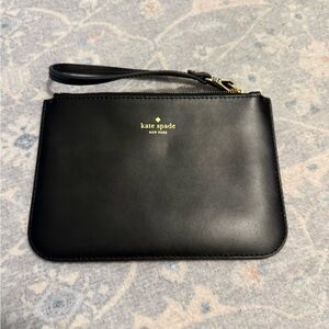Kate Spade Black Wristlet